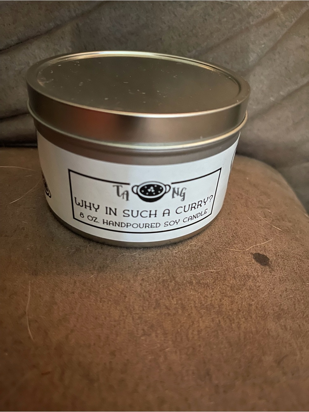 'Why in Such a Curry?' Scented  Soy Candle